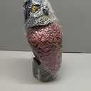 Hedoc Fake Owl Decoys to Scare Birds Away, Rotating Head Sculptures, Nature Enemy Scarecrow Plastic Statues, Pest Repellent, Bird Control and Pigeon Deterrent Outdoor Yard, Garden Protectors