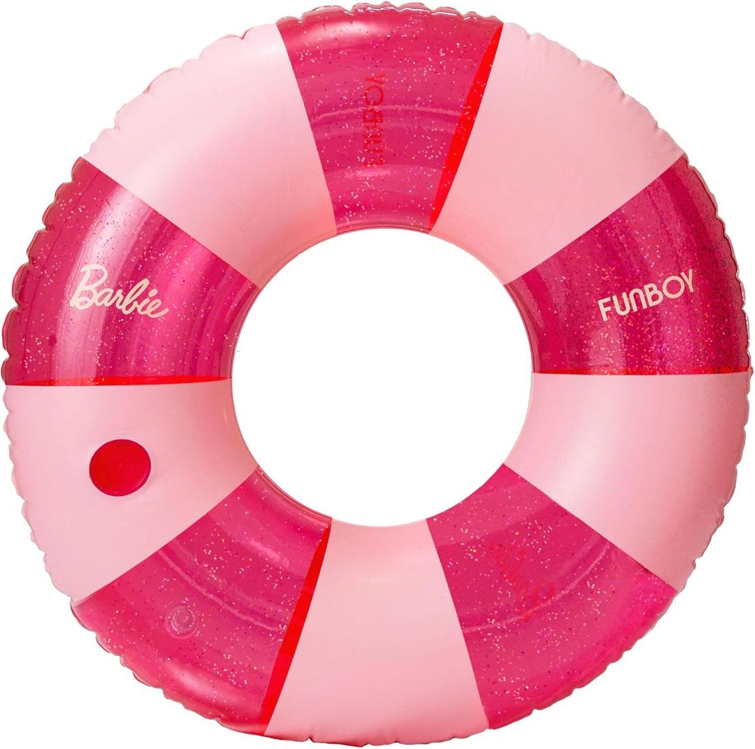 FUNBOY Barbie Inflatable Pool Floats, Perfect for a Summer Pool Party and Entertainment (Pink)