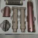 Heyfeel 5 in 1 Hot Air Styler - Professional Hair Dryer Brush with No Heat Damage, High-Speed Negative Ionic Hair Dryer, Auto Wrap Curler, Blow Dryer Brush for Drying Curling Volumizing Straightening (Purple)