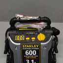 STANLEY J309 Portable Power Station Jump Starter 600 Peak Amp Battery Booster, 3.1A USB Ports, Battery Clamps
