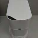 MOPUP Bathroom Trash Can, Automatic Bagging Garbage Can, 3.5 Gallon Slim Smart Small Plastic Trash Bin, Narrow Motion Sensor Trash Can for Bedroom, Office White