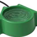 Heated Water Bowl for Outdoor Dogs Cats, Anti-Freezing Heated Dog Bowl, 77F-95F Temp Control Heated Pet Bowl,BPA-Free Thickened Plastic, 70in Chew-Resistant Cord, with Position Indicator Lights (Green)
