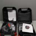 Avhrit Electric Glass Suction Cups, 2 Pack 8" Vacuum Suction Cups Heavy Duty for Lifting Large Glass, 500lbs Load Capacity, Rechargeable Glass Lifter for Windshield, Window, Granite, Tile Lifting