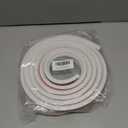 Peel and Stick Accent Wall Molding, 9.8FT x 1.57IN Self-Adhesive Chair Rail Trim for Interior Decoration (Primed White)