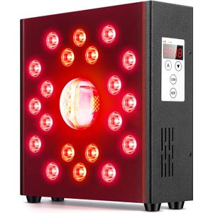Red Light Therapy for Body, 630nm 670nm 850nm Near Infrared Light Therapy Panel, Innovative COB Bead, 216W of Power, Ideal for Body, Face, Improve Sleep, Skin Health, Includes Hanging Kit & Handle