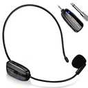 Wireless Microphone Headset, 2.4GHz Cordless Head Mic, USB-C Charging Microphones, 165ft Range, for Voice Amplifier Speaker Pa System Teaching Tour Guides Conference Yoga Dance Fitness Instructor
