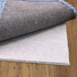 8' x 10' Non Slip Rug Pad, 1/4" Thick 100% Felt +Rubber Rug Pad, Dual Surface Under Area Rug Pad Protective Cushioning Rug Pads Carpet Gripper Keep Rugs in Place, Safe for All Floors