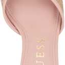 Guess Women's DISTA Heeled Sandal (Pink, XS)