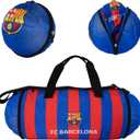 Official FC Barcelona Duffel Bag for Sports/Soccer  Foldable/Extendable