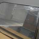 Delma Arched Bathroom Mirror, 24"x36" Wall Mounted Vanity Mirror for Bedroom, Living Room and Entryway, Black