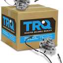 TRQ 2 Piece Front Wheel Bearing & Hub Assembly Set 4WD