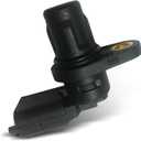 Pack-1 Automotive Engine Camshaft Position Sensor, Solve EPC Fault Light and Weak Start Sensor, with Sealing Ring Sensor Original Replacement F01R00B003, Compatible with Chery Models (Black)