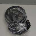 FRIZCOL Portable Stroller Fan, Use As Power Bank, 65H 12000mAh Battery Operated Fan Flexible Tripod Baby Car Seat Fans with Timming, Personal Mini Handheld/Desk/Small Clip On Fans For Stroller (Black)