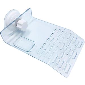 J-star Medium Reptile Basking Platform, Aquarium Turtles Turtle Basking Platform, Turtle Tank Accessories Floating Turtle Habitat Dock (Small, Clear)