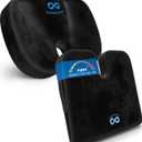 Everlasting Comfort High Density Memory Foam Wedge Cushion & Seat Cushion  Premium Support for Tailbone & Lower Back Pain  Ideal for Office Chairs, Cars
