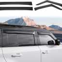 CTH for Land Rover Defender 110 2020-2025 Exterior Side Wind Deflectors Window Upper Sun Rain Guard Vent Shade Window Visors Car Accessories 4pcs
