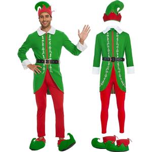 Christmas Costume Men, Budby the Costume Men, Christmas Adults Suit for Holiday Party Cosplay, L
