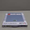 Taylor Digital Glass Bathroom Scale for Body Weight, Durable Platform, Digital Weighing Machine for People, Easy-to-Read Display, 350 lb Capacity, Slate Blue (11 x 11 Inch)