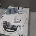KOHLER 20110-0 Brevia, Slow Close Toilet Seat, Elongated Toilet Seat, Grip-Tight Bumpers Quick-Attach Hardware, White