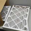 Nordic Pure 16x25x4 (15_1/2 x 24_1/2 x 3_5/8) Pleated MERV 8 Air Filters 2 Pack