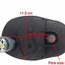 SHENGLE 24V Gearbox for Kids Ride On Large Axle Hole, RS550 24 Volt 30000RPM Electric DC Motor with Gear Box RS550 Kids Ride On Car Replacement Parts