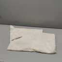 Fancy Homi Cream Lumbar Decorative Throw Pillow Covers 12x20 Inch for Living Room Couch Bed Sofa, Rustic Farmhouse Boho Home Decor, Soft Striped Corduroy Rectangle Accent Cushion Case 30x50 cm