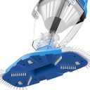 Handheld Pool Vacuum, Cordless Pool Vacuum 90 Min Runtime | Powerful Swimming Pool Cleaner with Telescopic Pole, for Inground/Above-Ground Pools, Hot Tubs, Spas for Sand and Debris