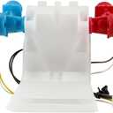 Upgrade W10144820 W10140911 Washer Water Inlet Valve Compatible with Whirl-pool Ken-more May-tag Washing Machines by Fetechmate WPW10144820 water inlet valve Replace W10311458 AP4371093 AP6015761