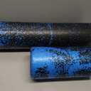 Amazon Basics High Density Foam Roller for Exercise and Recovery, 36 Inches, Blue Speckled