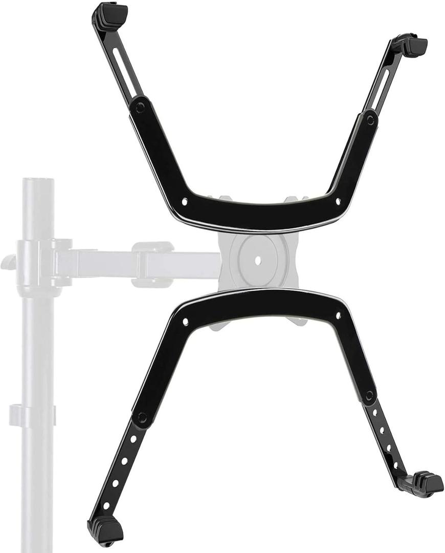 HUANUO Universal VESA Mount Adapter Kit, Non-VESA Adapter for 17 to 27 Inch Monitor Screens to 75x75 VESA Mount