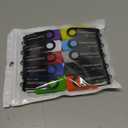 32GB USB Stick Pack of 10 USB 2.0 Memory Sticks Bulk, Metal 32 Giga Flash Drive Swivel Pendrive Portable Keychain Pen Drives 32 GB Colorful Multipack U Disk for Data Storage Paper Works