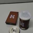 Rolling Knife Sharpener Kit  3-Stage 400/1000/3000 Grit Discs  15 & 20 Magnetic Angles  Replaceable Diamond & Ceramic Discs  Professional Kitchen & Chef Knife Sharpening System (Brown)