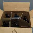 DISCOUNT PROMOS 5 Amber Glass Beer Growlers Set, 64 oz. - Screw on Lid, Sturdy, Barware - Amber