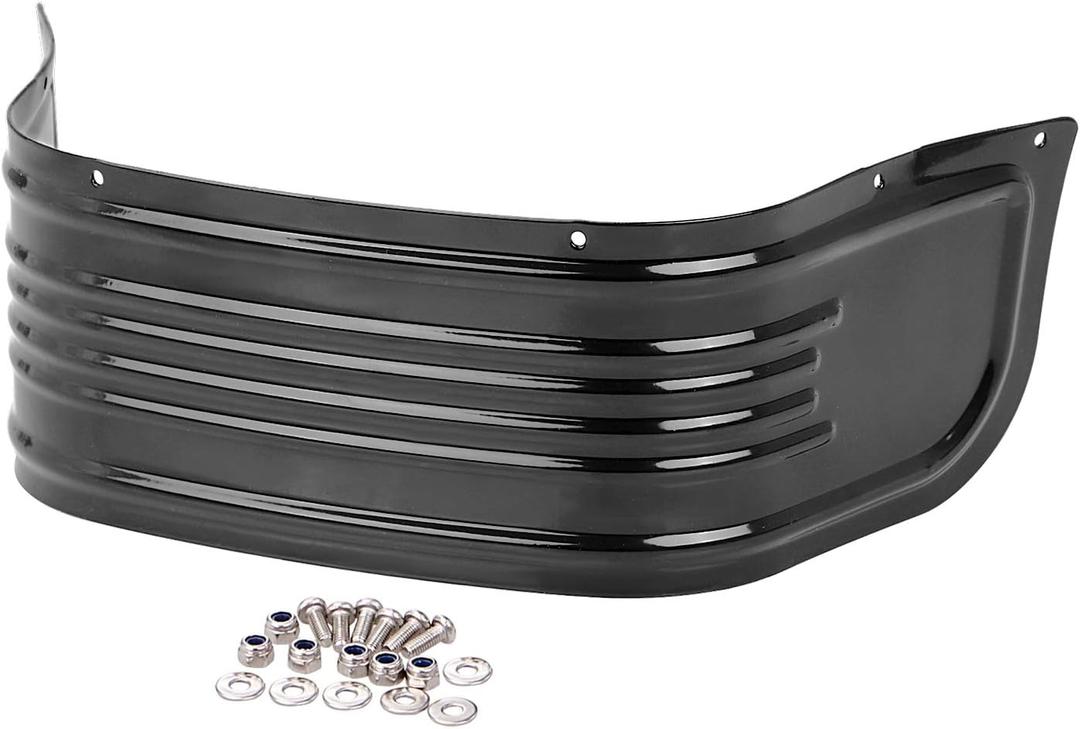 XMMT Chrome Front Lower Fender Trim Skirt For Harley Touring Road King Electra Glide Ultra Classic Tri Glide Ultra Road Glide Street Glide 1980-2013