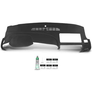 PIT66 TPE Dash Bezel Cover Set Fit Chevy Silverado GMC Sierra 2007-2013