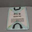 Rectangular Easter Basket Easter Basket for Kids Baby Storage Basket Cute Toy Storage Bin Organizer Shelf Book Basket Easter Room Decor(Cartoon Easter Basket) 15"L x 10"W x 9"H