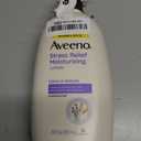 Aveeno Stress Relief Moisturizing Body Lotion with Prebiotic Oat & Lavender Scent for Sensitive Skin, Calms & Relaxes with 48 Hour Hydration, Fast Absorbing & Non-Greasy, 33 fl. oz