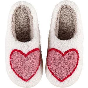 Comfy House Slippers For Women Men, Ladies Fuzzy Bedroom Slippers,indoor Outdoor Memory Foam Shoes, Size 37-38