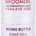 Groomer ESSENTALS 32oz Dilution Bottles - Set of 4 - Professional Dog Grooming Mixing Bottles for Shampoo, Conditioner, and Solutions