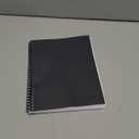 Cambridge Limited Business Notebook, Legal Ruled Paper, 6-3/4" x 9-1/2", 80 Sheets, Flexible Soft Touch Cover, Wirebound, Gray (06672)
