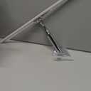 Shower Squeegees Stainless Steel with Self Adhesive Hook Window Squeegees for Shower Doors Bathroom Mirror Wiper, Window Glass Cleaning (14 Inches)