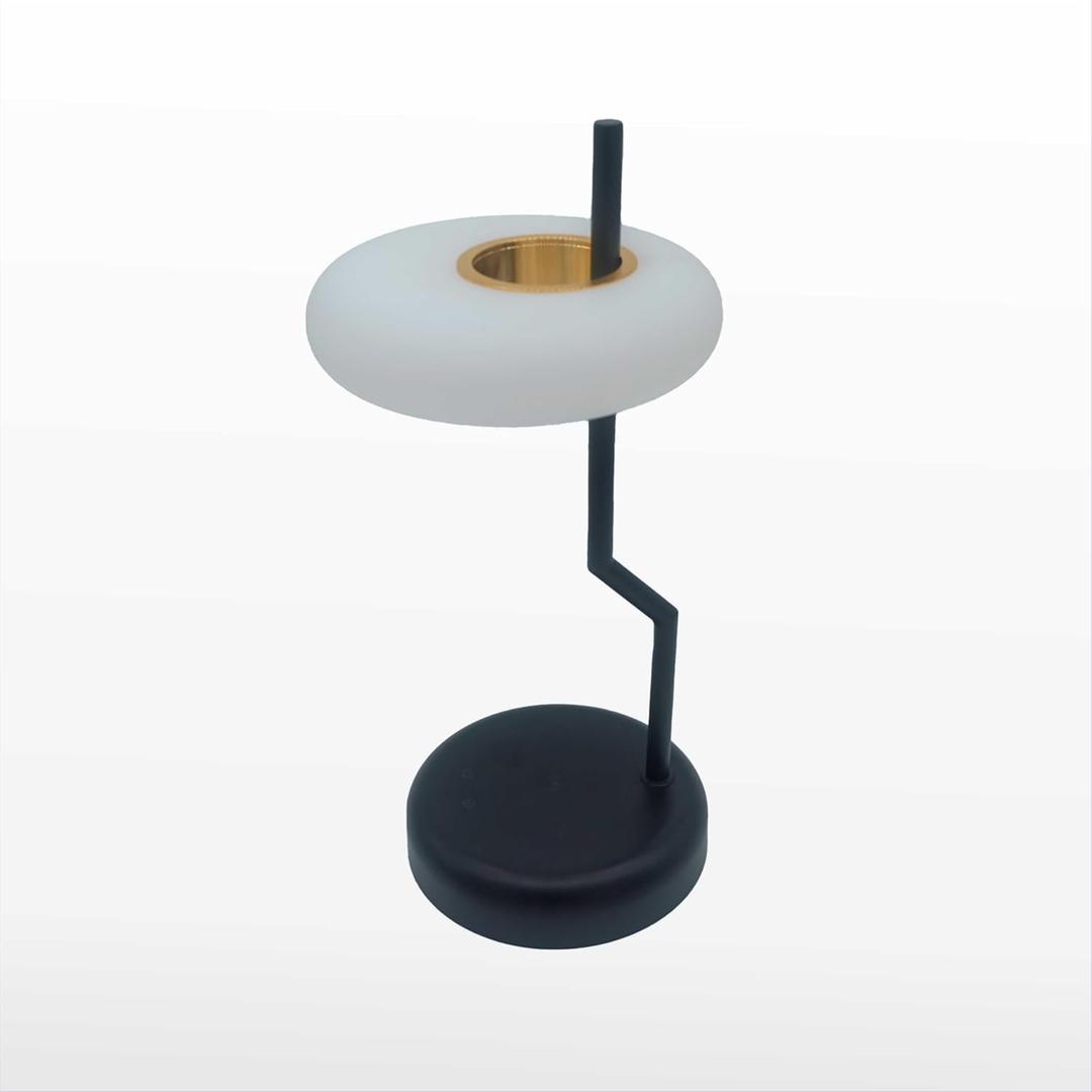 Touch Control Bedside Table Lamp  Dimmable Nightstand Lamp with Outlet for Bedroom, Living Room, and Office