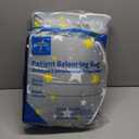 Toddlers Nap Mat with Removable Pillow and Soft Blanket, Lightweight Daycare Preschool Kindergarten Sleeping Bag, Travel Slumber for Kids Girls Boys (Stars)