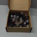 Lightdot 50FT Outdoor String Lights, LED Bistro String Lights with Shatterproof G40 Bulbs, 2700K Dimmable, Waterproof Hanging Lights for Porch, Party, Garden, Backyard, Balcony - ETL Listed