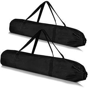 Datyiiha Pack of 2 Camping Chair Replacement Bag 39.3 Inches Large Folding Chair Carry Bag Nylon Storage Tent Bag with Handle Strap for Travel Outdoor Camping Sports (No Chair Included) (Black)