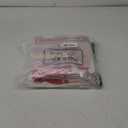 Cholemy 50 Pcs Christmas Treat Boxes with Handle Santa Claus Design Gift Boxes Christmas Cookie Candy Bags Xmas Party Paper Gift Wrap for Holidays Party Supplies