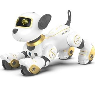 SONOMO Remote Control Robot Dog Toy for Kids, Programmable Robotic Puppy, Smart Interactive Stunt Robot Dog Toy for Kids 3-8 Year Gift