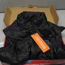 KOVNLO Heated Vest Women, (Battery Pack Not Included) Smart Controller With Lights-out, Electric Warming Heated Jackets (Medium, Black)