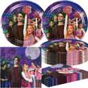 40Pack Zombie High Birthday Decorations, 20 Plates, 20 Napkins and for Zombie High Birthday Party Supplies
