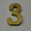 TONIFUL 7.8 Inch Gold Glitter Numbers Table Centerpieces 0-9 Birthday Party Decorations,Shining Golden Digital 3 for Birthday Party,Wedding,Bridal Shower,Engagement,Photo Shoot,Anniversary